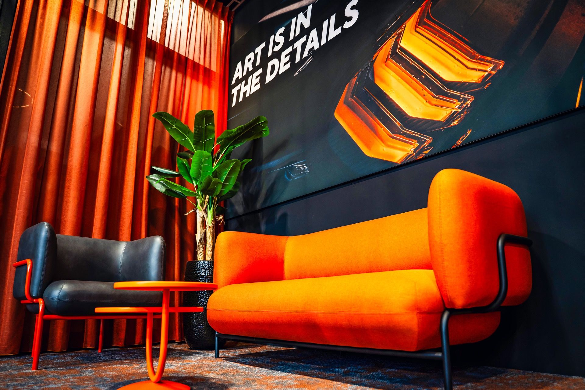 Premium wachtruimte bij UP Detailing